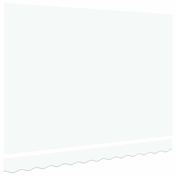 Reservedug til markise Hvid 3,5 x 2 m Polyester