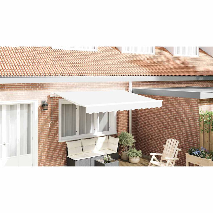 Reservedug til markise Hvid 3 x 2,5 m Polyester