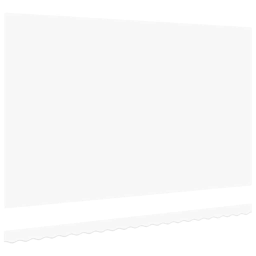 Reservedug til markise Hvid 5 x 3 m Polyester