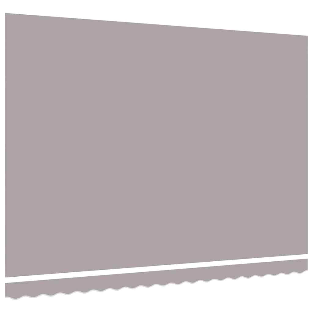 Reservedug til markise Lysegrå 430 x 345 cm Polyester