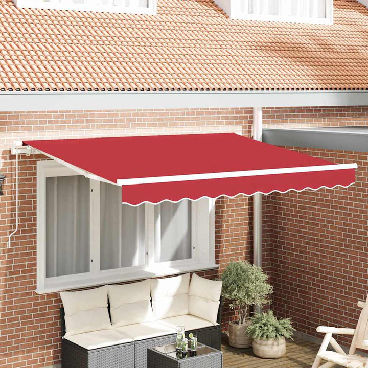 Reservedug til markise Rød 280 x 245 cm Polyester