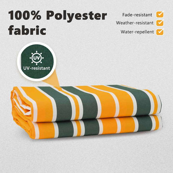 Reservedug til markise Grøn og gul 4,5 × 3,5 m Polyester