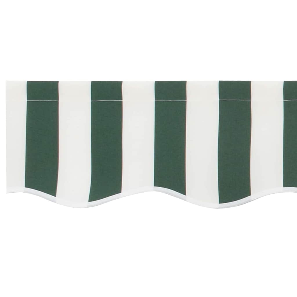 Reservedug til markise Grøn og Hvid 3,5 x 2,5 m Polyester