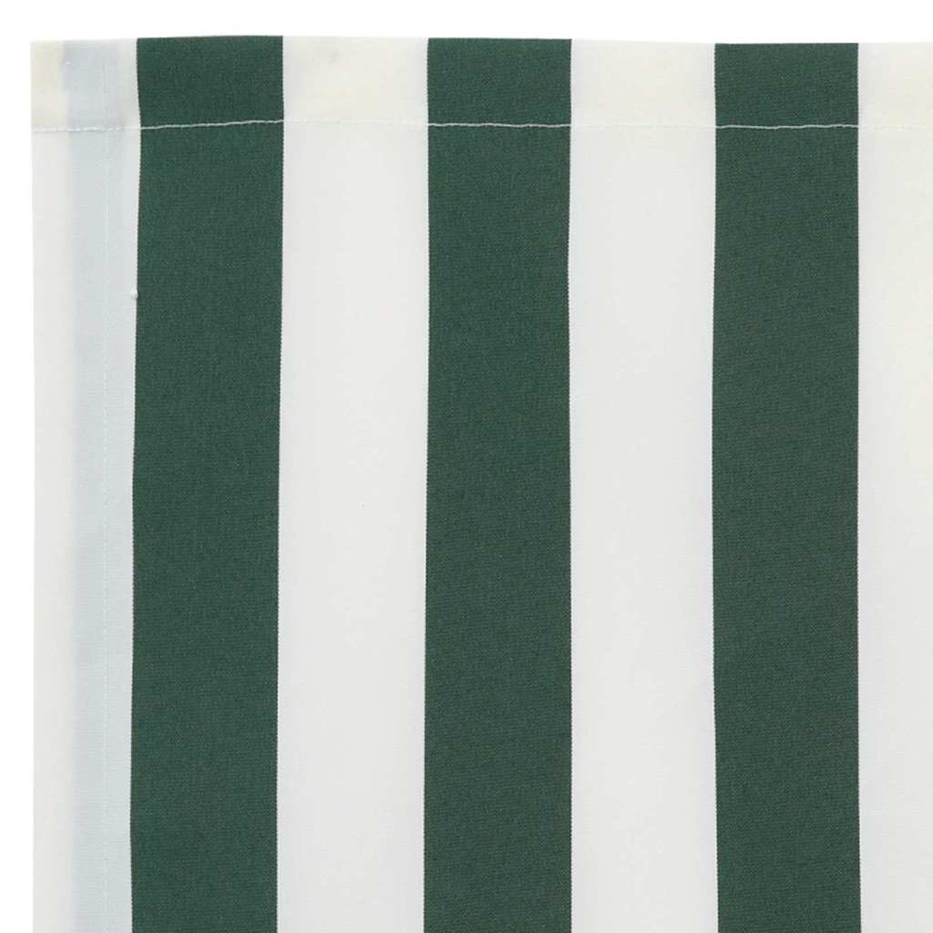 Reservedug til markise Grøn og Hvid 3,5 x 2,5 m Polyester