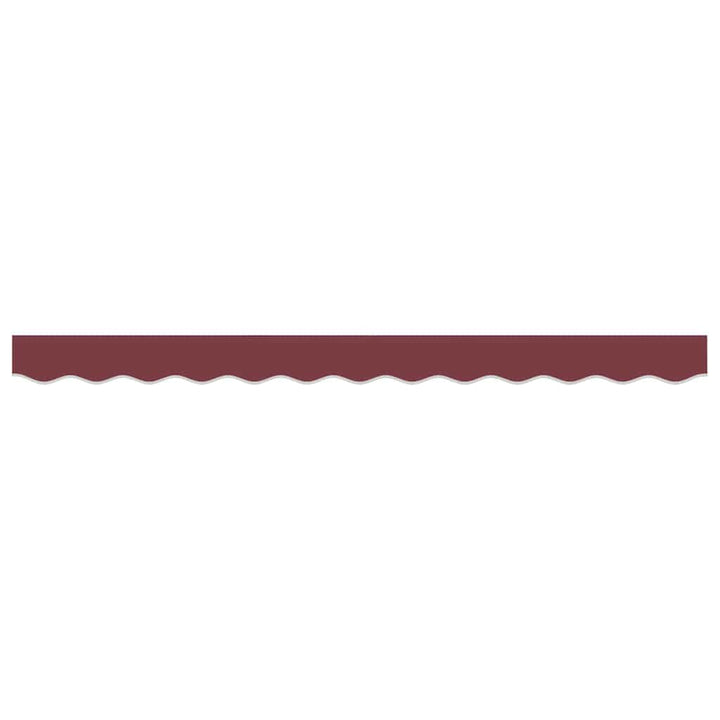 Markise kappa erstatning Bordeaux-stribet 2,5 m Polyester
