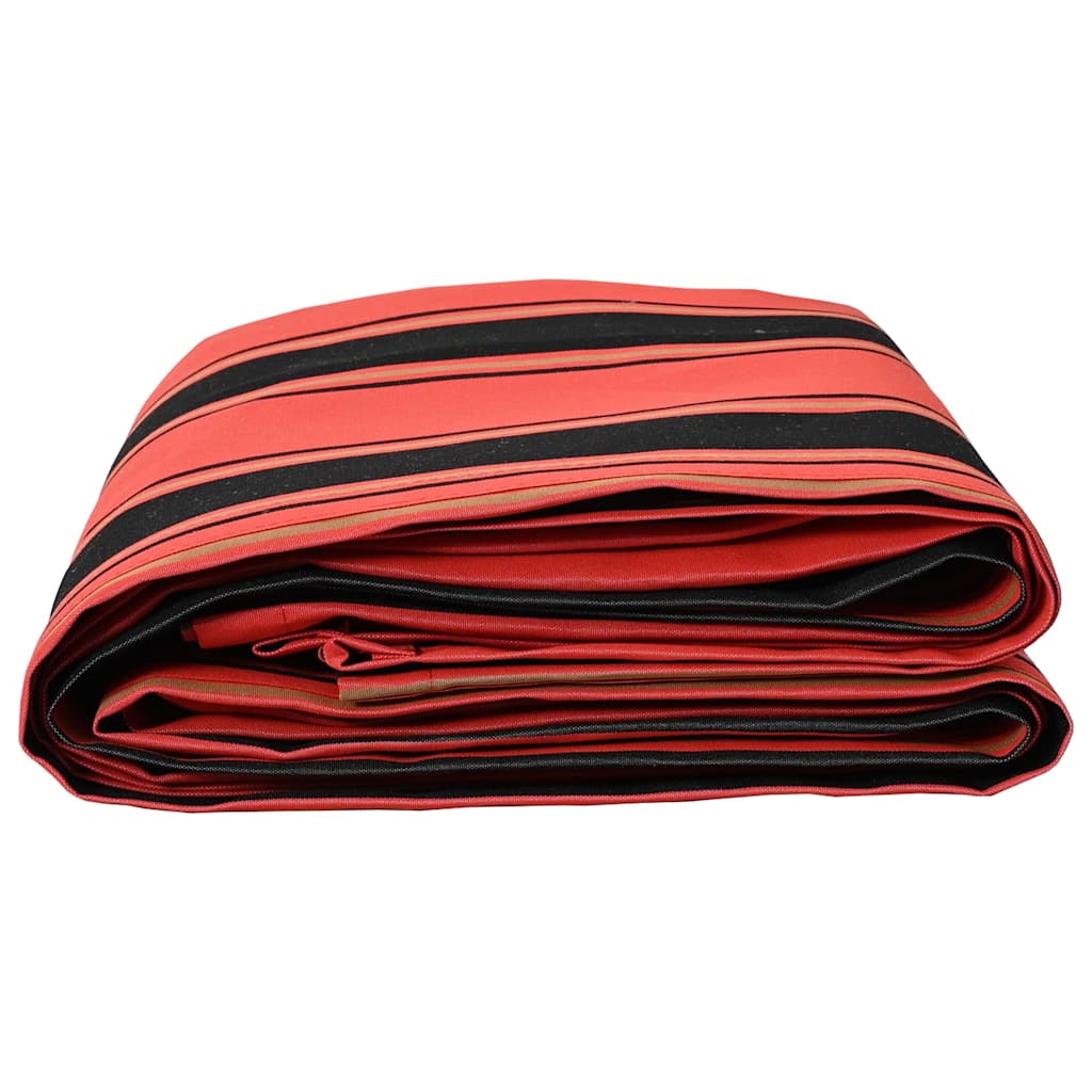 Reservedug til markise Orange og Sort 1000 x 160 cm Polyester