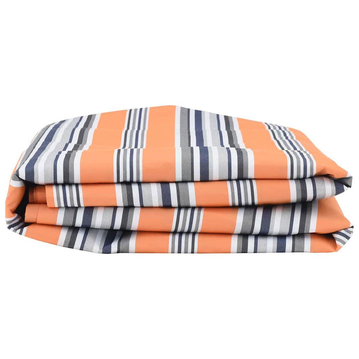 Reservedug til markise Blå og Orange 1000 x 160 cm Polyester