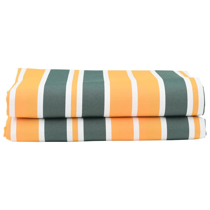 Reservedug til markise Grøn og Gul 1000 x 160 cm Polyester