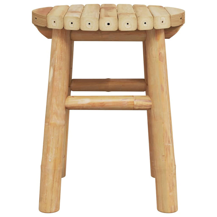 Taburet Naturlig bambus 30 x 30 x 36 cm Bambus