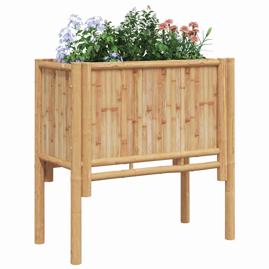 Hævet bed Brun 70 x 35 x 70 cm Bambus
