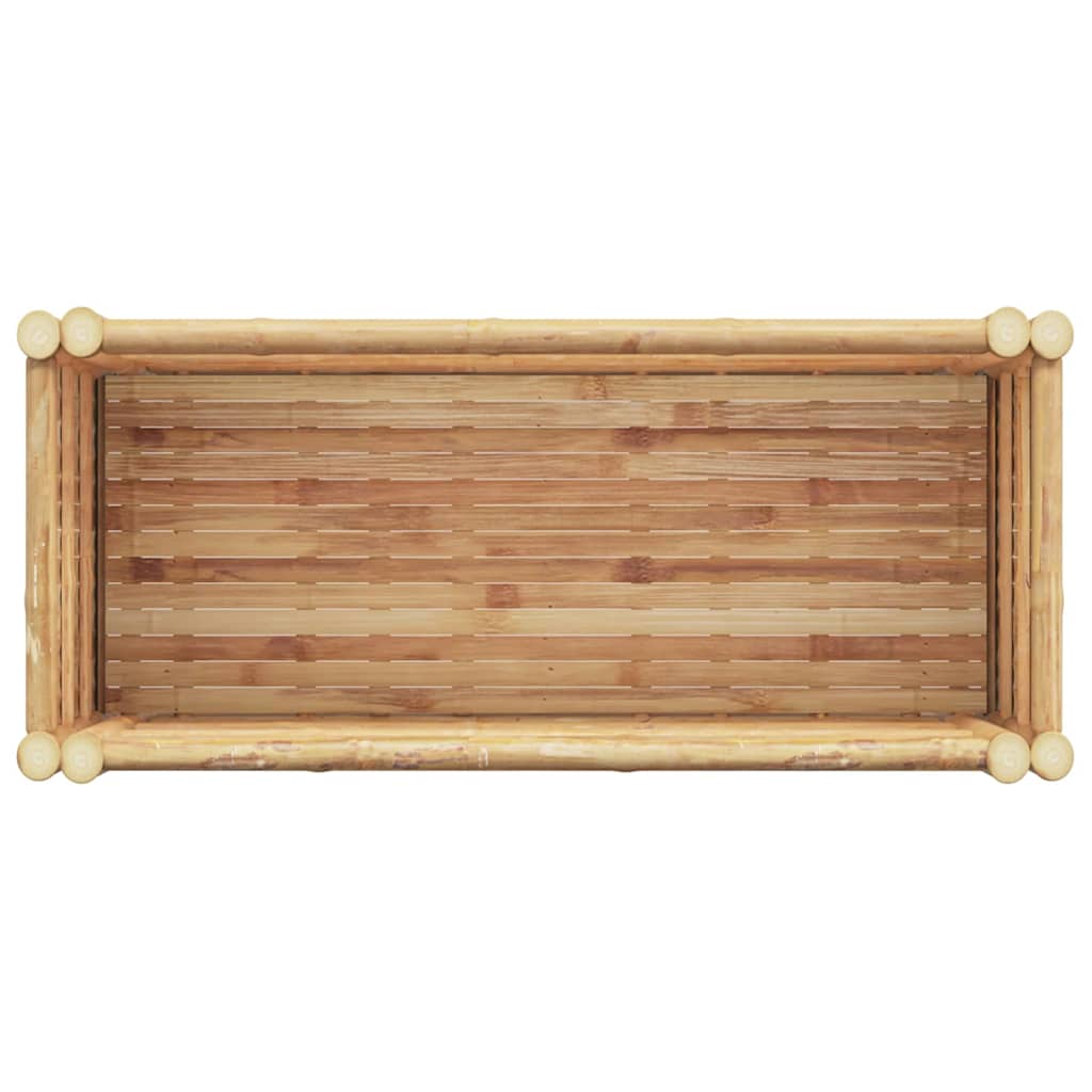 Hævet bed Brun 70 x 35 x 70 cm Bambus