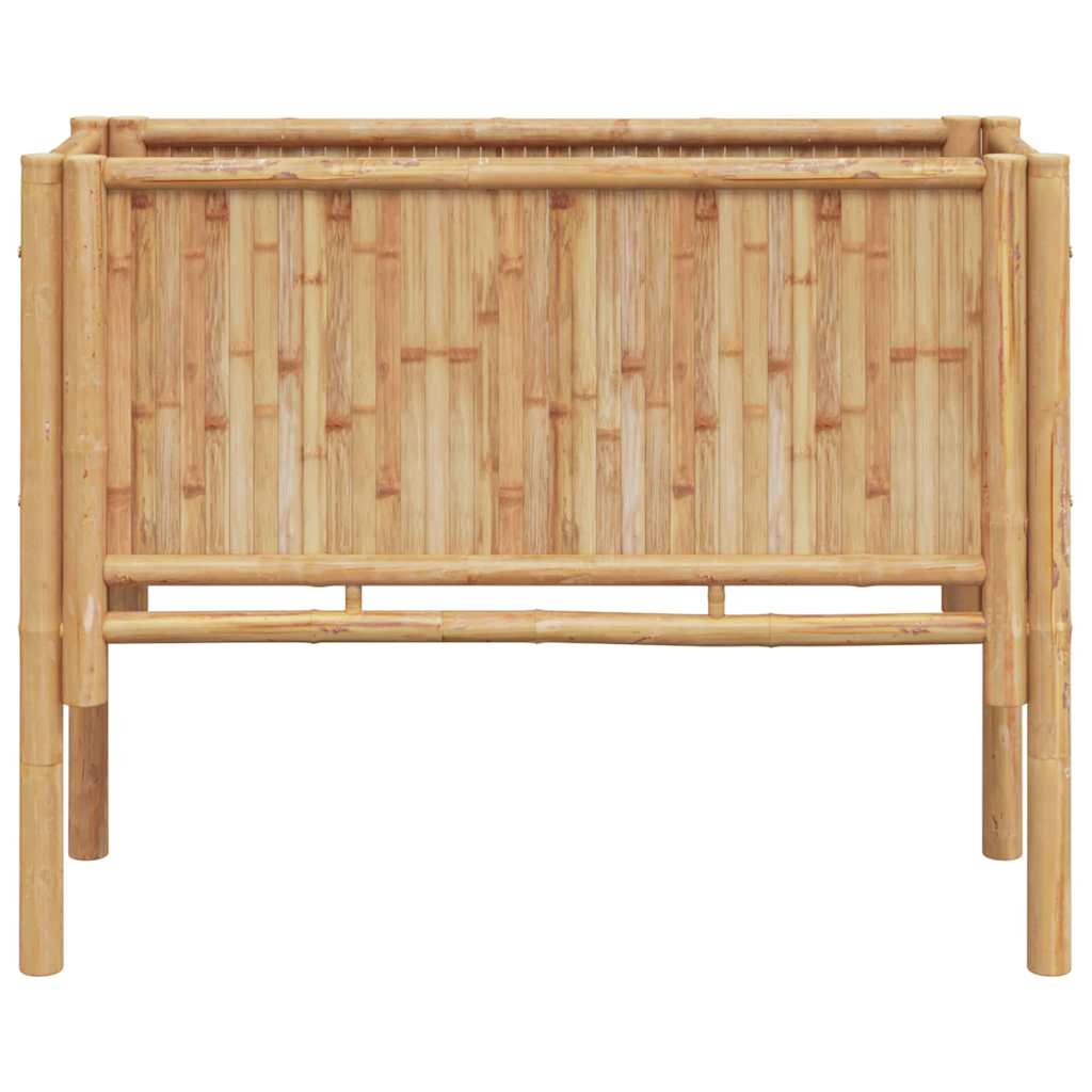 Hævet bed Brun 90 x 35 x 70 cm Bambus