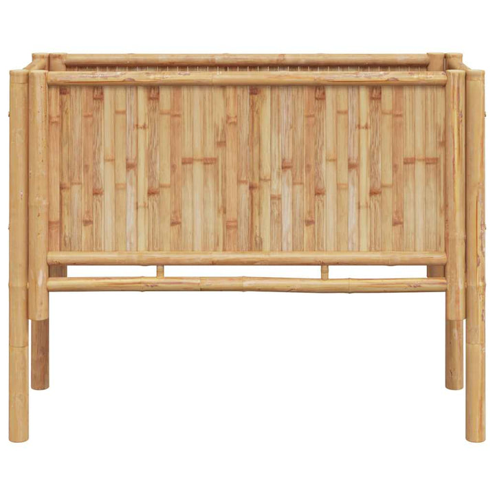 Hævet bed Brun 90 x 35 x 70 cm Bambus