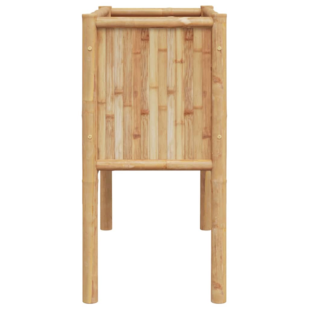 Hævet bed Brun 90 x 35 x 70 cm Bambus