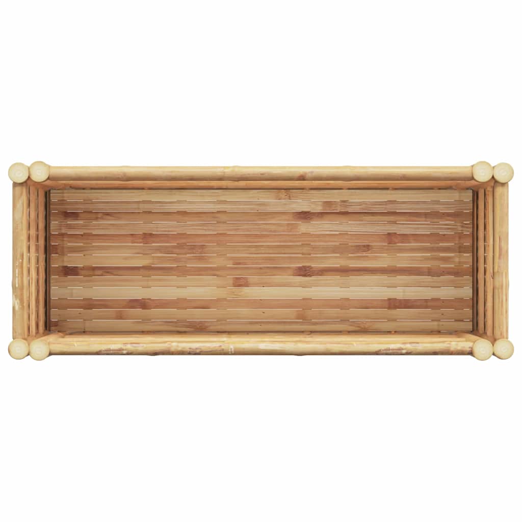 Hævet bed Brun 90 x 35 x 70 cm Bambus