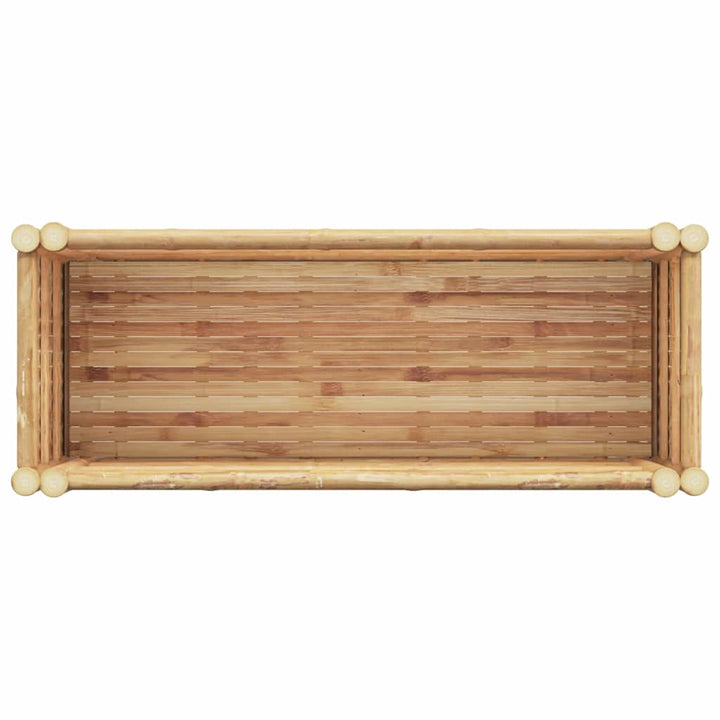 Hævet bed Brun 90 x 35 x 70 cm Bambus
