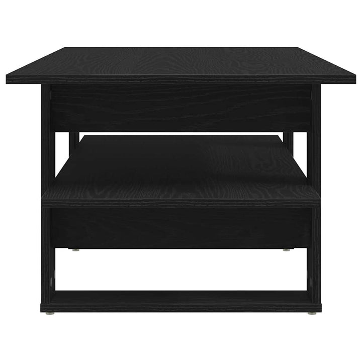 Sofabord Sort eg 102 x 55 x 42 cm Konstrueret træ