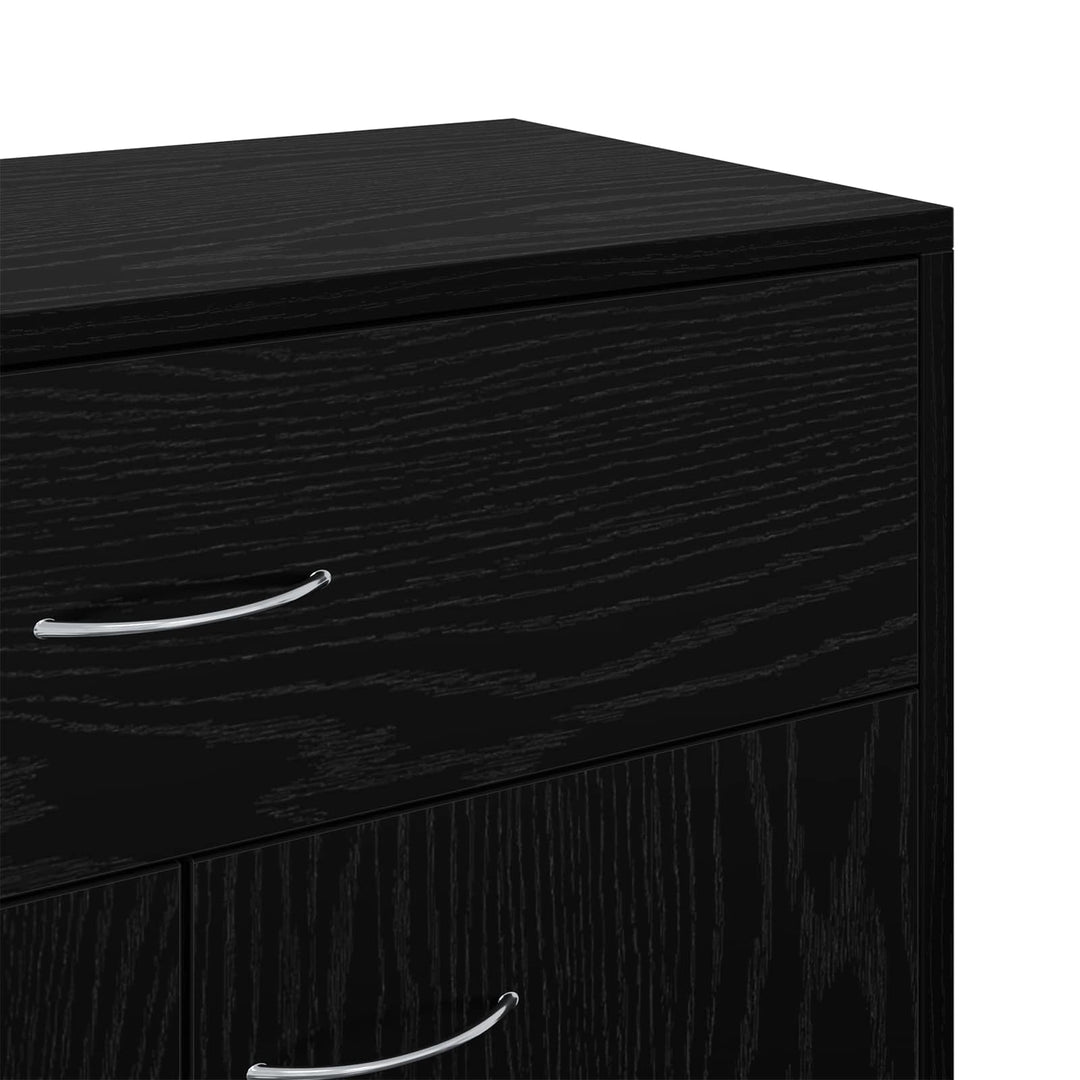 Sideboard Sort eg 60 x 30 x 75 cm Konstrueret træ