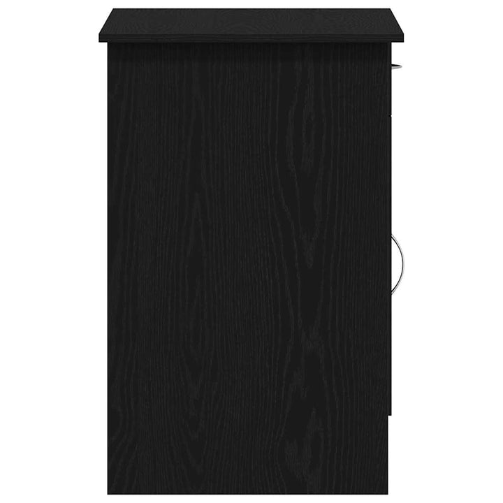 Bord med skuffe Sort eg 100 x 50 x 76 cm Konstrueret træ