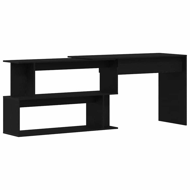 Bord Sort eg 200 x 50 x 76 cm Konstrueret træ
