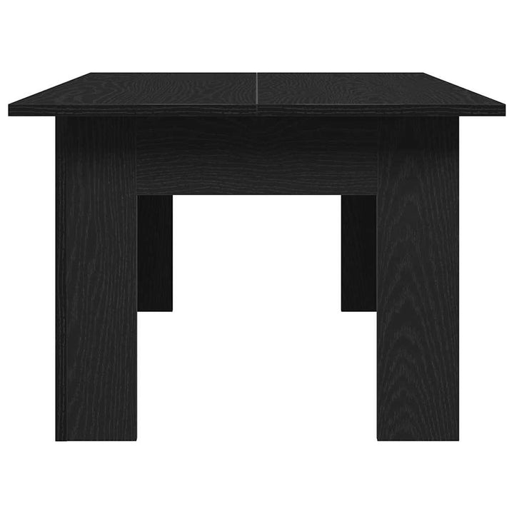 Sofabord Sort eg 100 x 60 x 42 cm Konstrueret træ