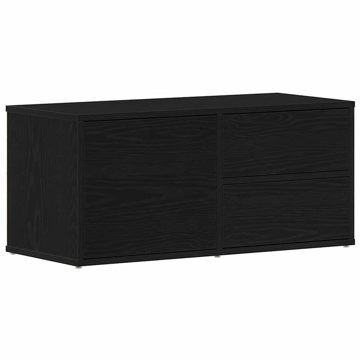 TV-skab 80 x 34 x 36 cm Sort eg Konstrueret træ