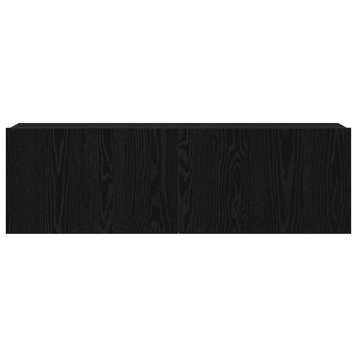 TV-skab 100 x 30 x 30 cm Sort eg Konstrueret træ