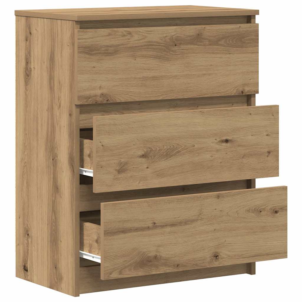 skænk 60x35x76 cm konstrueret træ kunsteg