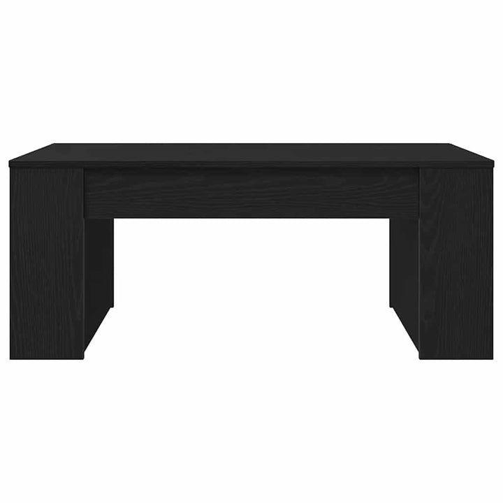 Sofabord Sort eg 102 x 55 x 42 cm Konstrueret træ