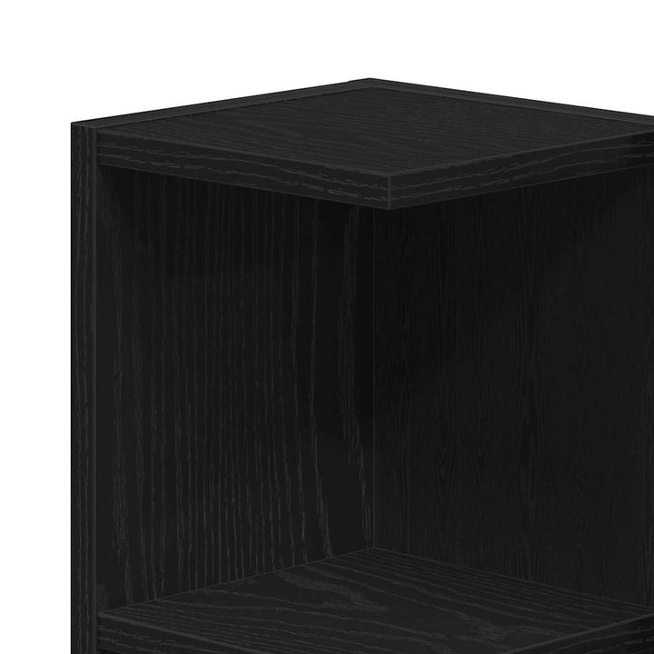 Spejlskab Sort eg 80 x 20,5 x 64 cm Konstrueret træ