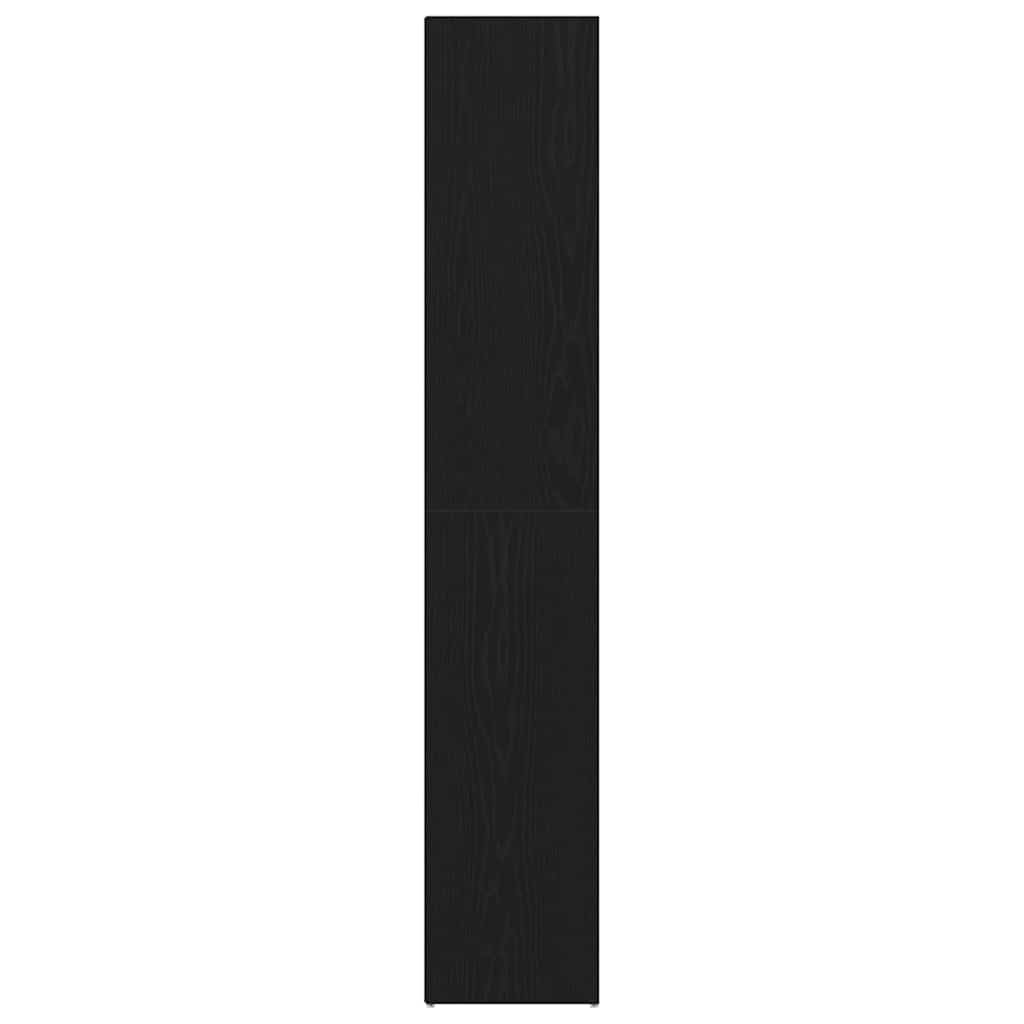Bogskab Sort eg 36 x 30 x 171 cm Konstrueret træ