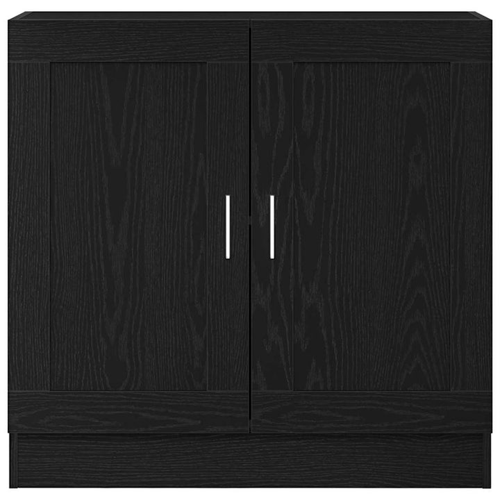 Bogskab Sort eg 82,5 x 30,5 x 80 cm Konstrueret træ