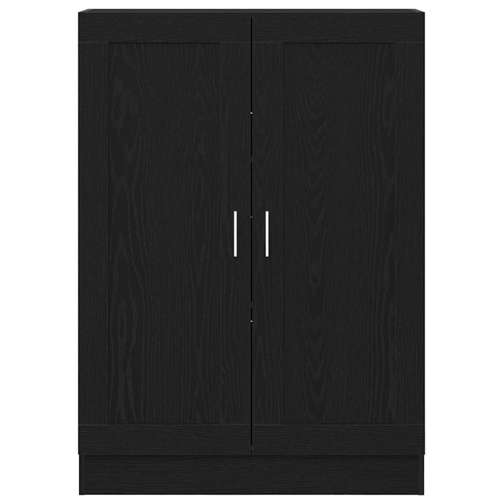 Bogskab Sort eg 82,5 x 30,5 x 115 cm Konstrueret træ