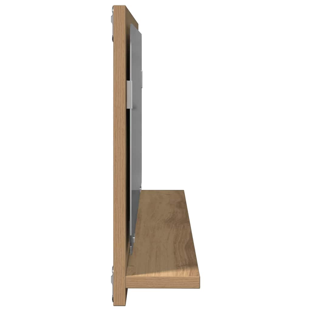 Spejlhylde artisan eg 90 x 10,5 x 37 cm Konstrueret træ