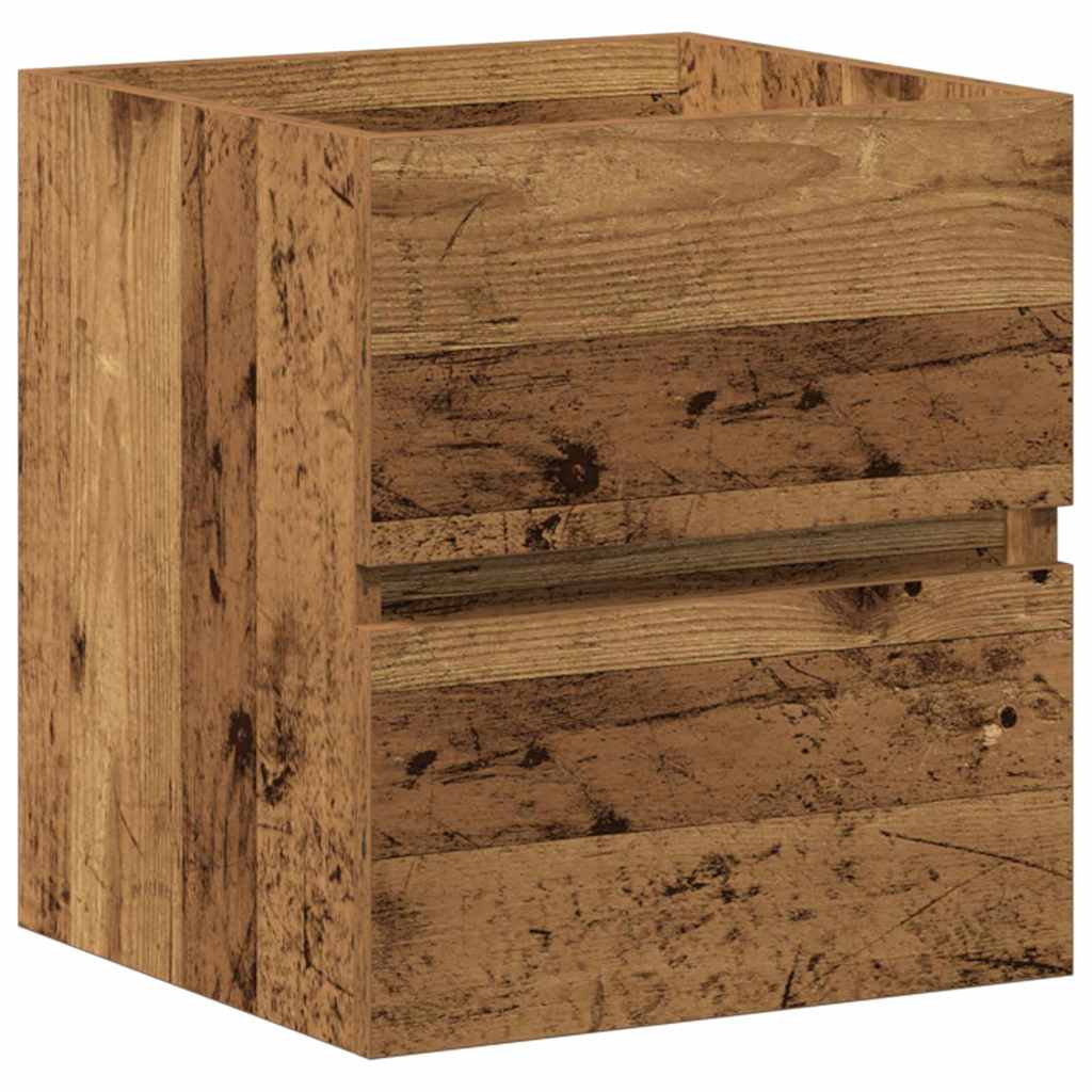 | Vaskeskab | Gammelt træ 41 x 38.5 x 45 cm Konstrueret træ