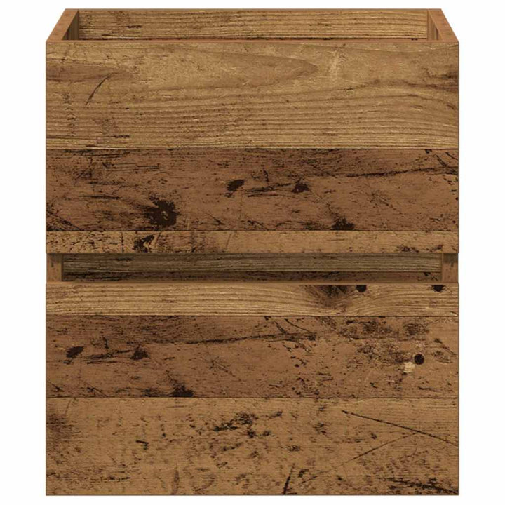 | Vaskeskab | Gammelt træ 41 x 38.5 x 45 cm Konstrueret træ