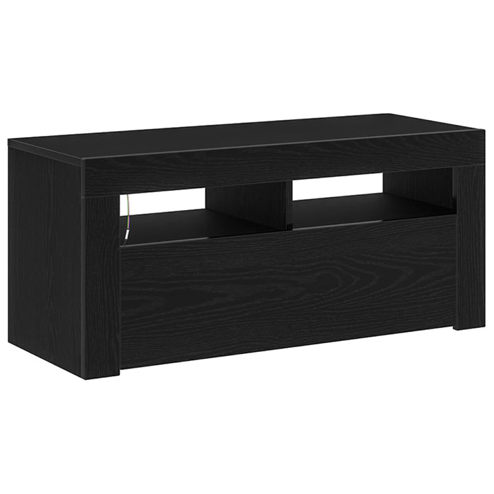 TV-skab Sort eg 90 x 35 x 40 cm Konstrueret træ