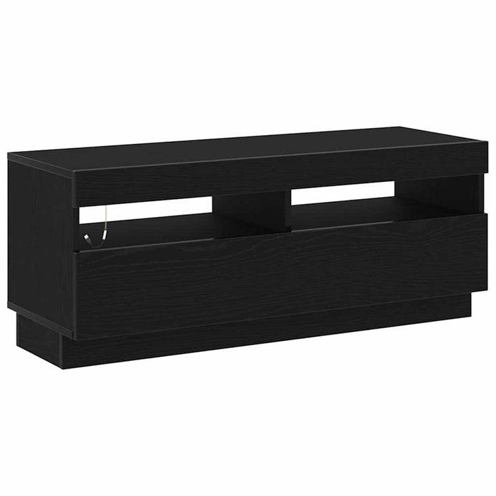 TV-skab Sort eg 100 x 35 x 40 cm Konstrueret træ