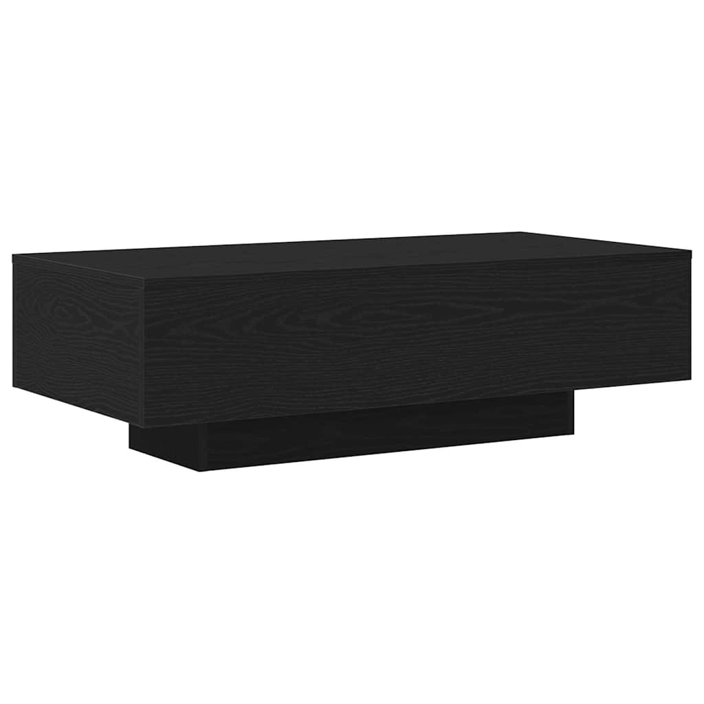 Sofabord Sort eg 100 x 49,5 x 31 cm Konstrueret træ