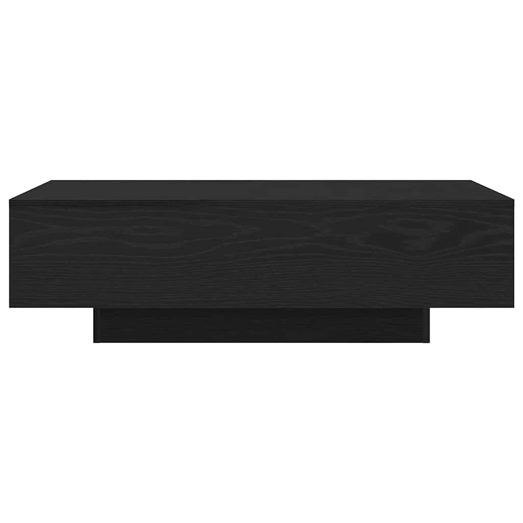 Sofabord Sort eg 100 x 49,5 x 31 cm Konstrueret træ