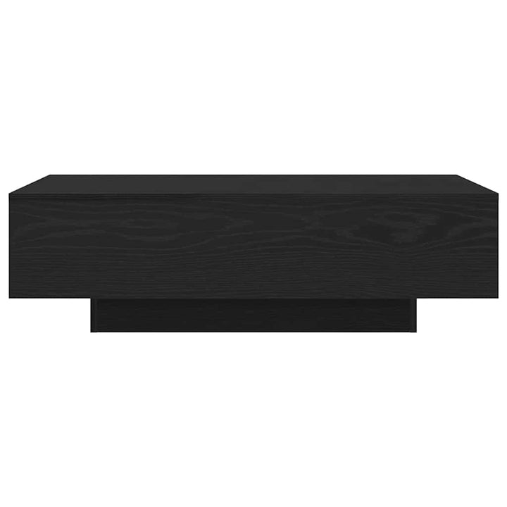 Sofabord Sort eg 100 x 49,5 x 31 cm Konstrueret træ