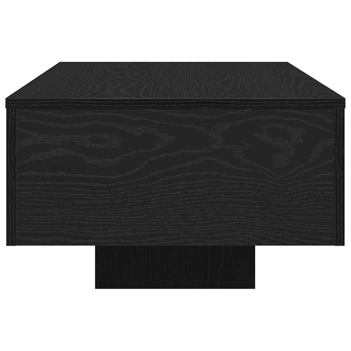 Sofabord Sort eg 100 x 49,5 x 31 cm Konstrueret træ