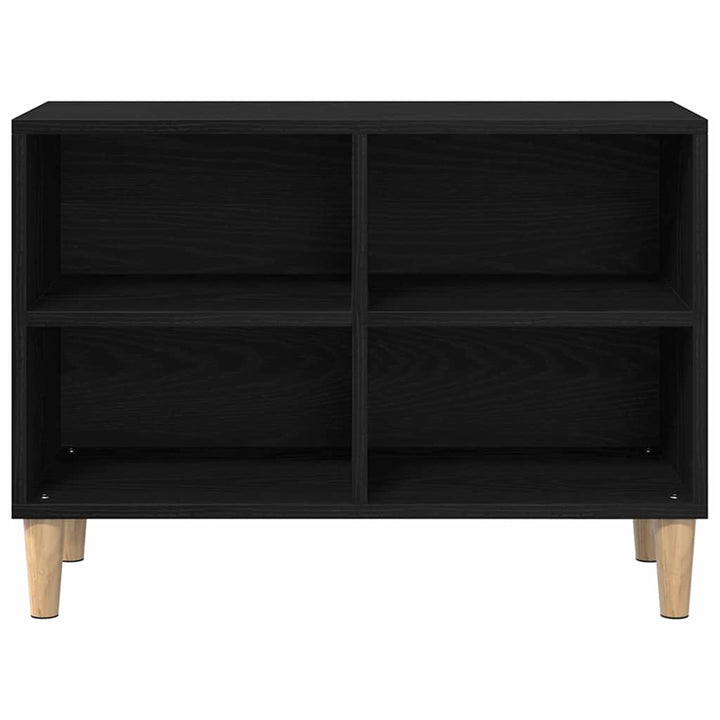 TV-skab 69,5 x 30 x 50 cm Sort eg Konstrueret træ