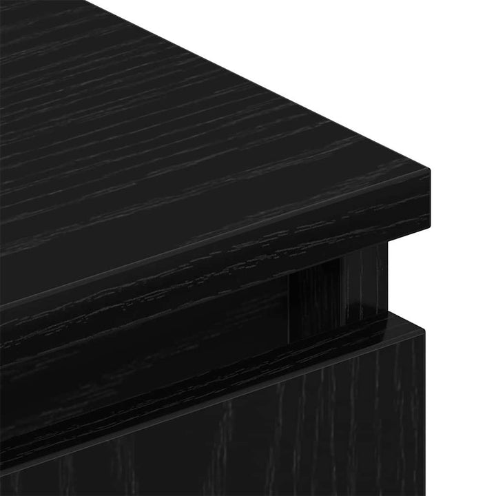 TV-skab Sort eg 102 x 35 x 50 cm Konstrueret træ