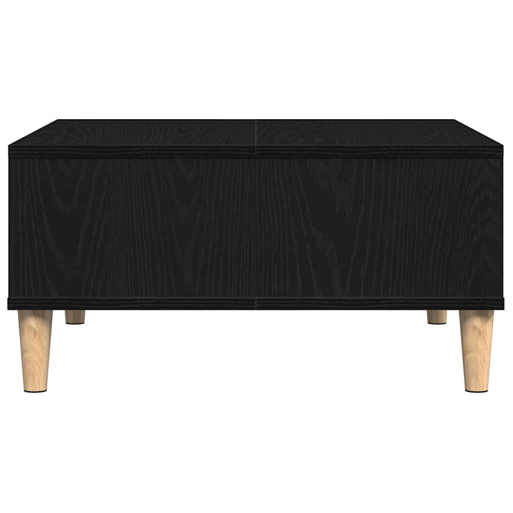 Sofabord Sort eg 60 x 60 x 30 cm Konstrueret træ