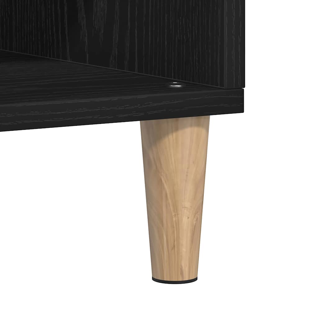 Sideboard Sort eg 103,5 x 35 x 70 cm Konstrueret træ