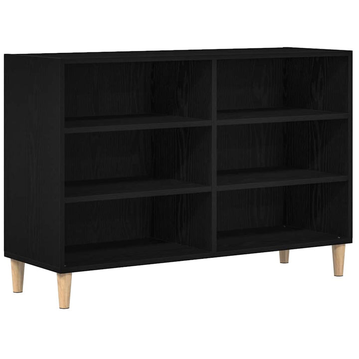 Sideboard Sort eg 103,5 x 35 x 70 cm Konstrueret træ