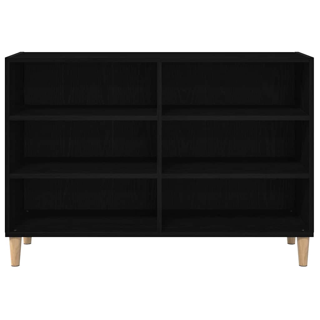 Sideboard Sort eg 103,5 x 35 x 70 cm Konstrueret træ