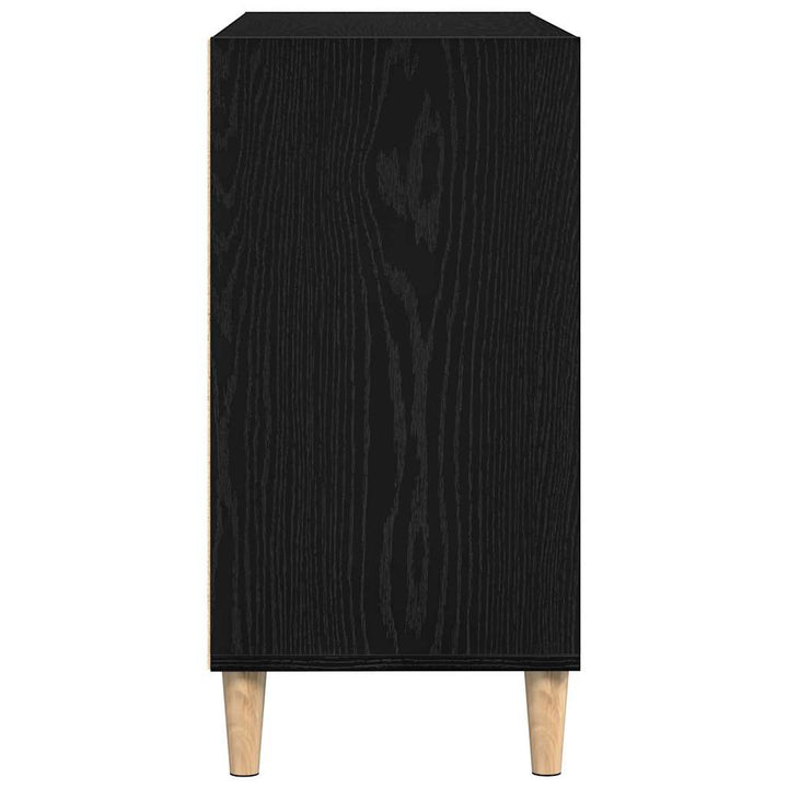 Sideboard Sort eg 103,5 x 35 x 70 cm Konstrueret træ