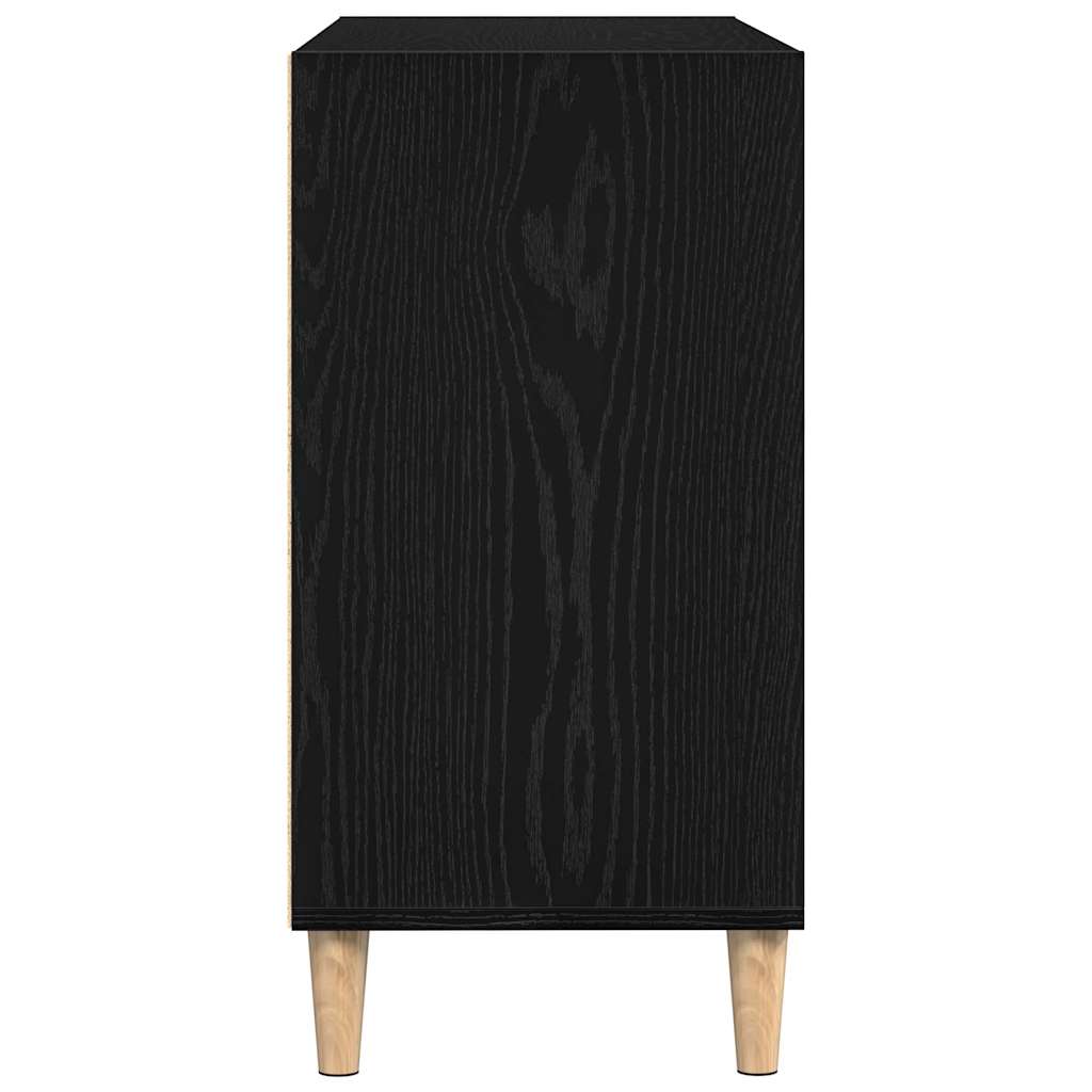 Sideboard Sort eg 103,5 x 35 x 70 cm Konstrueret træ